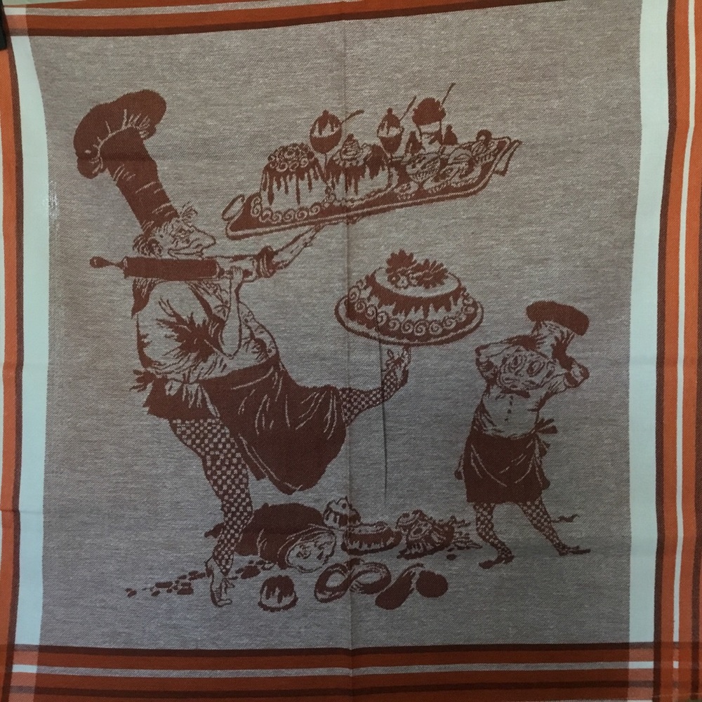 New, vintage Dutch kitchen towel